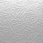 White abstract squares backdrop. 3d rendering geometric polygons, as tile wall. Interior room