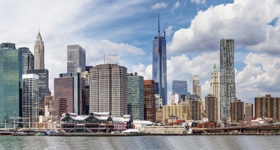 New York — Panorama di Manhattan